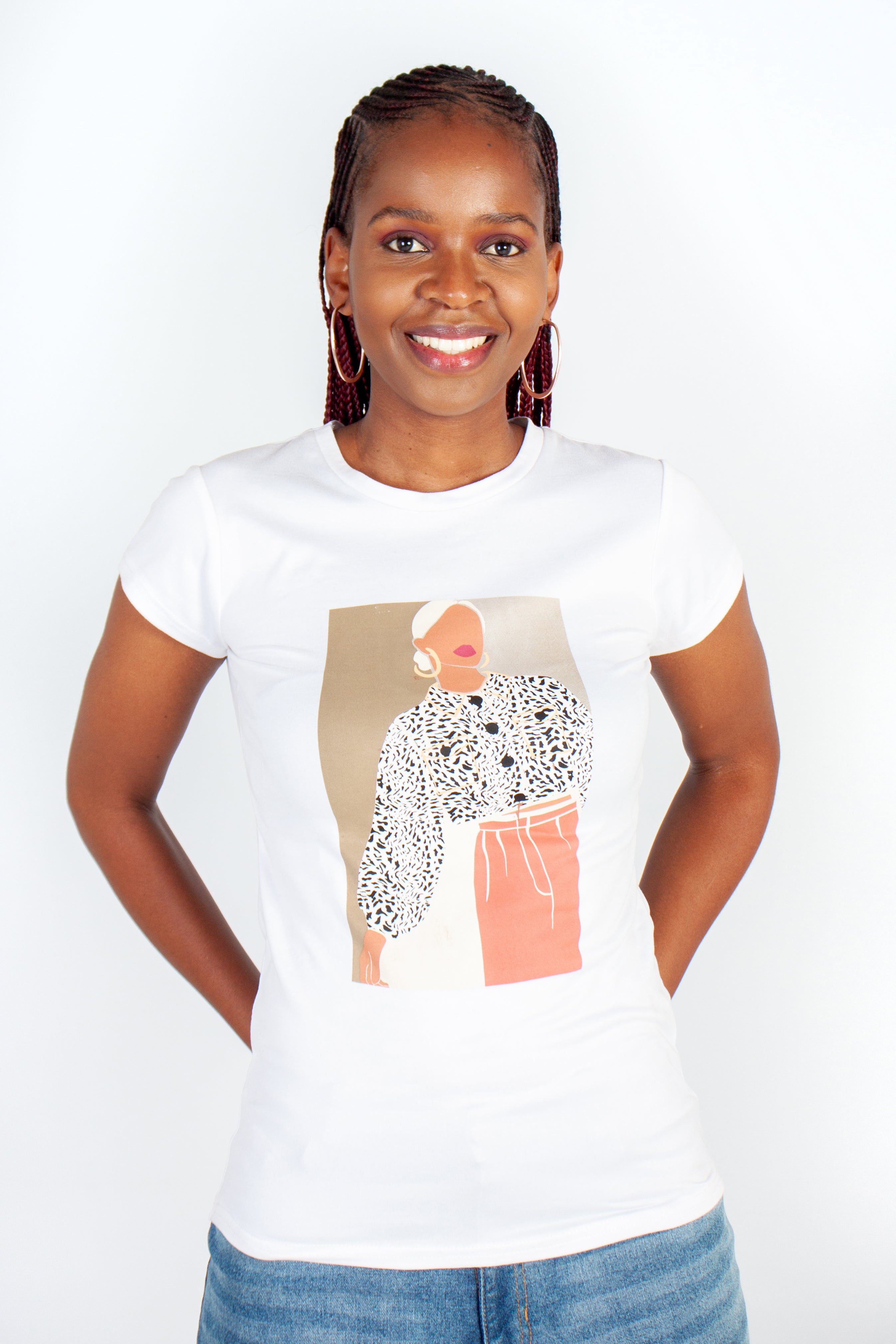 Graphic "Cow Gyal" T-Shirt